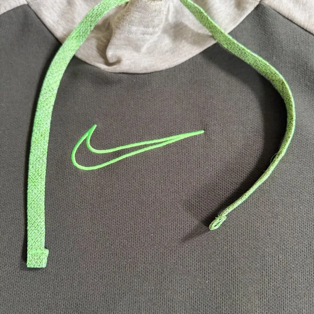 Nike Pullover Hoodie Men XL Therma Fit Olive Green